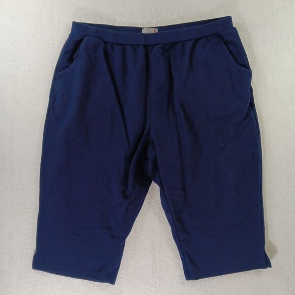 Vintage Pants - Sport Savvy Capri Pants Women's Size 1X Blue